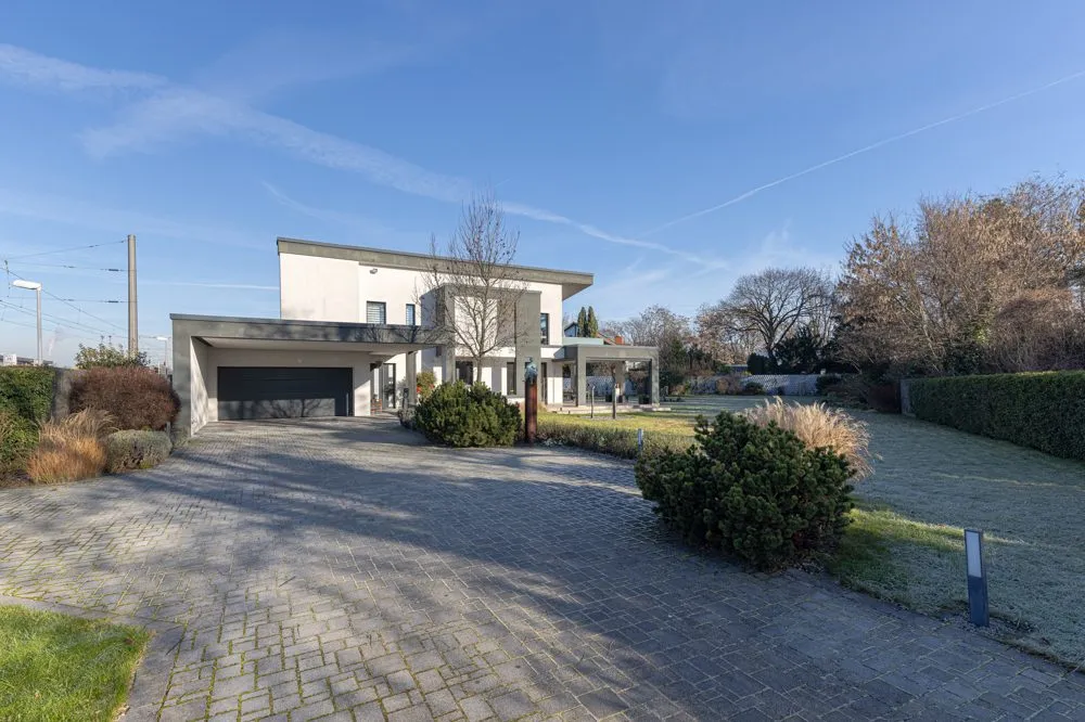 Außenansicht Auffahrt Immobilienangebot - Ludwigshafen / Rheingönheim - Alle - Traumvilla auf großem Grundstück
