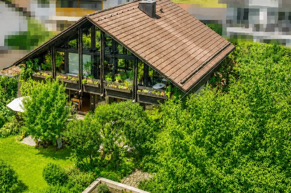 Titelbild Immobilienangebot - Geretsried / Gelting - Alle - Sehr gepflegtes Architektenhaus mit hübschem Garten