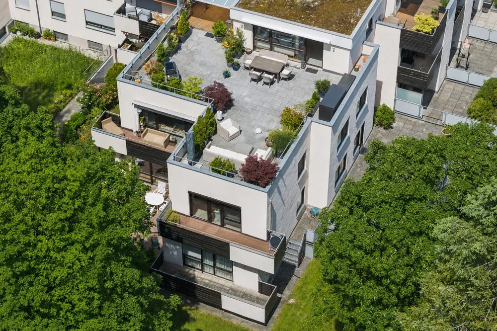 Immobilienangebot - München / Pasing - Alle - Exklusive Penthouse-ETW * Große Dachterrasse * 10 Jahre RV
