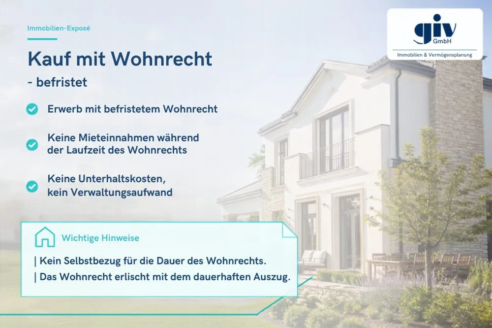Exposébanner_Kauf mit Wohnrecht befristet (1) Immobilienangebot - Gauting - Alle - Split-Level-Atrium-Bungalow I 10 Jahre Wohnrecht für Verkäufer